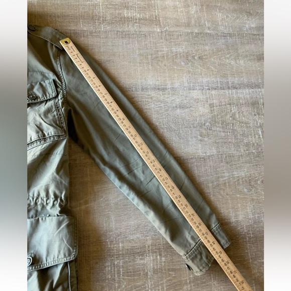 J. Crew Field Jacket Coat Men XS Military Grade A22 Type G38 Olive green AA0234 - Picture 8 of 12